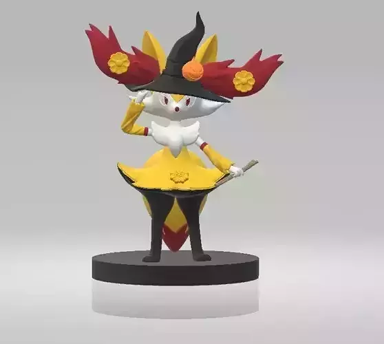 Pumpkin hat character