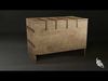 LOW POLY MEDIEVAL CHEST Low-poly 3D model_1