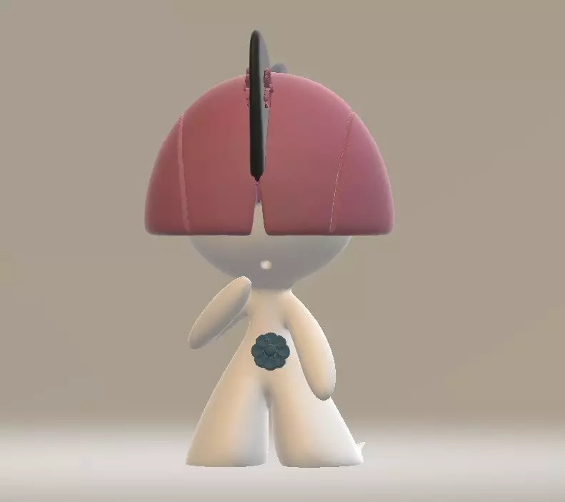Cute fantasy creature 3D print model