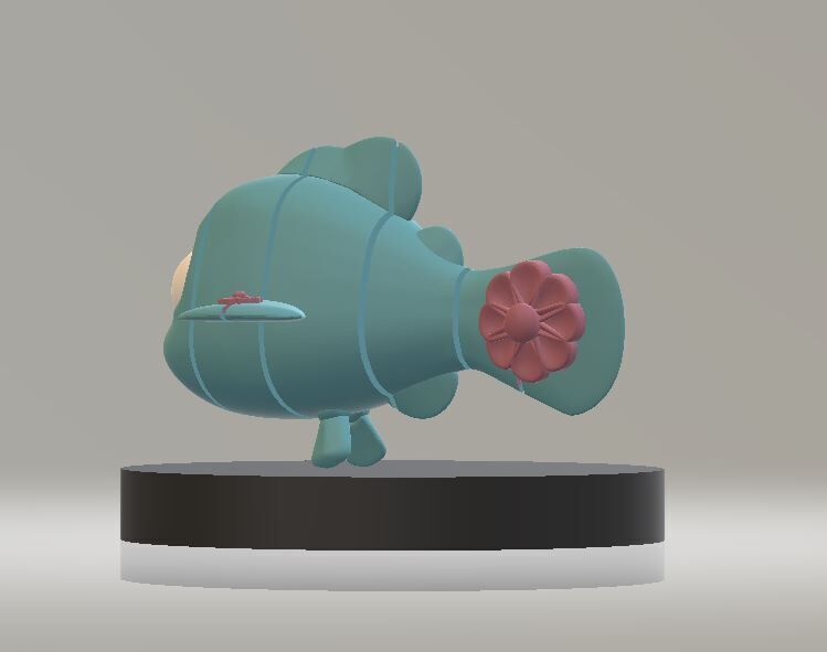 Soft style game asset 3D print model_1