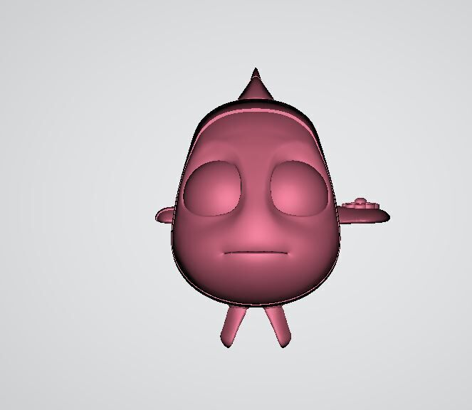 Soft style game asset 3D print model_4