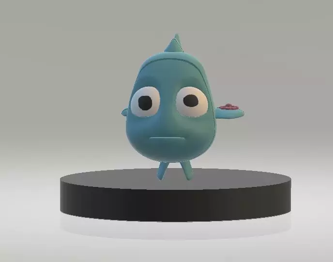 Soft style game asset 3D print model_0