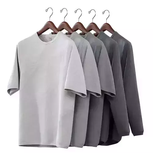 Clothes T Shirts 01 3D model