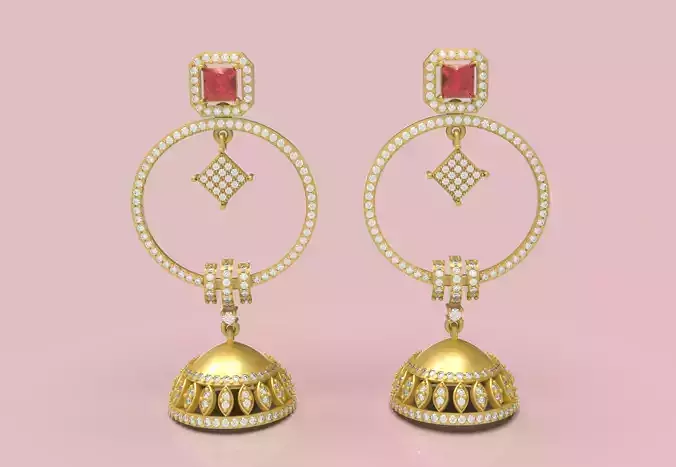 Jhumka Earring - 007