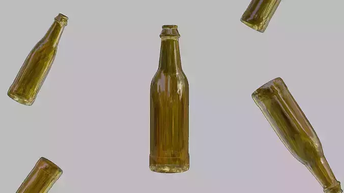 Generic beer bottle - Open