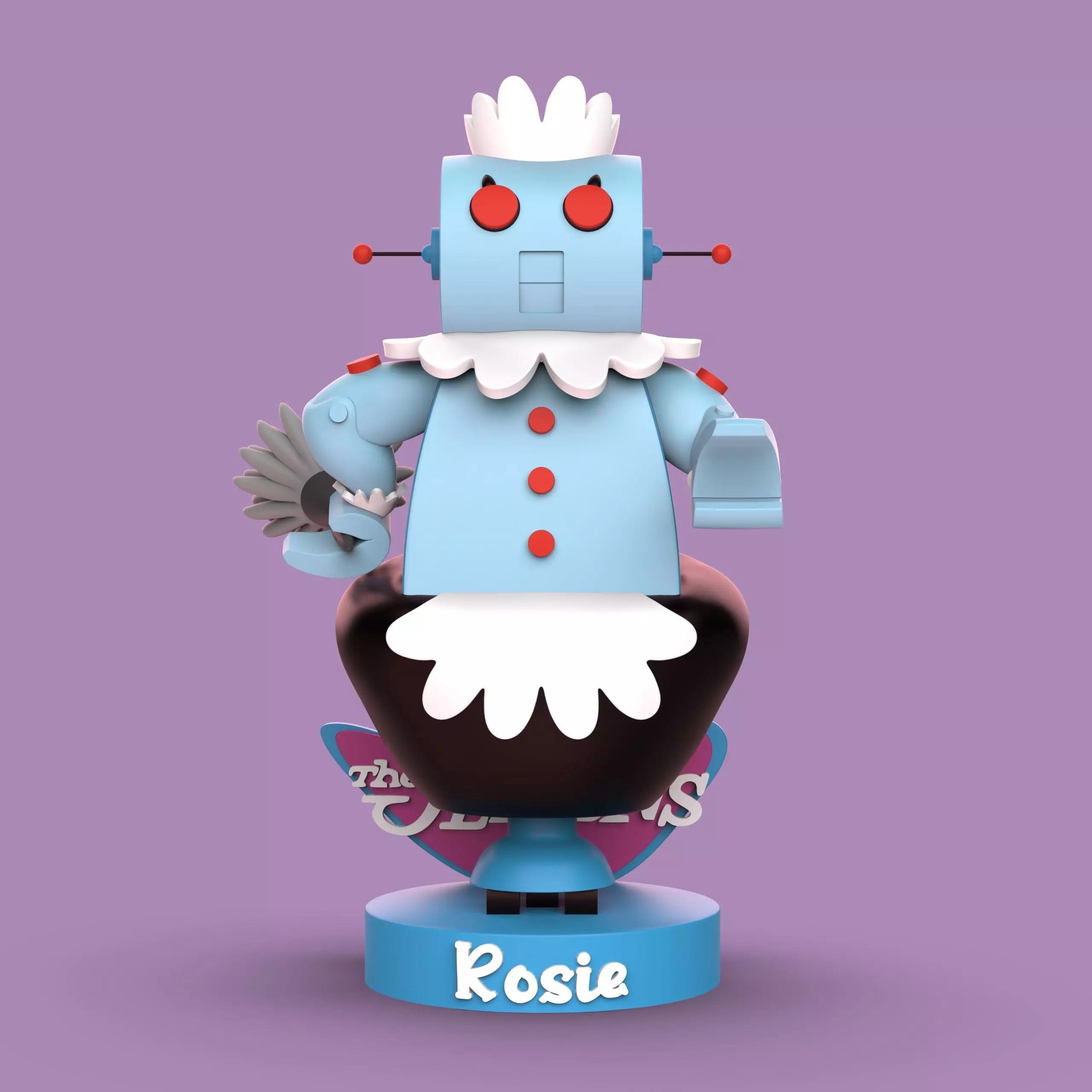 ROSIE THE ROBOT- The Jetsons 3D print model