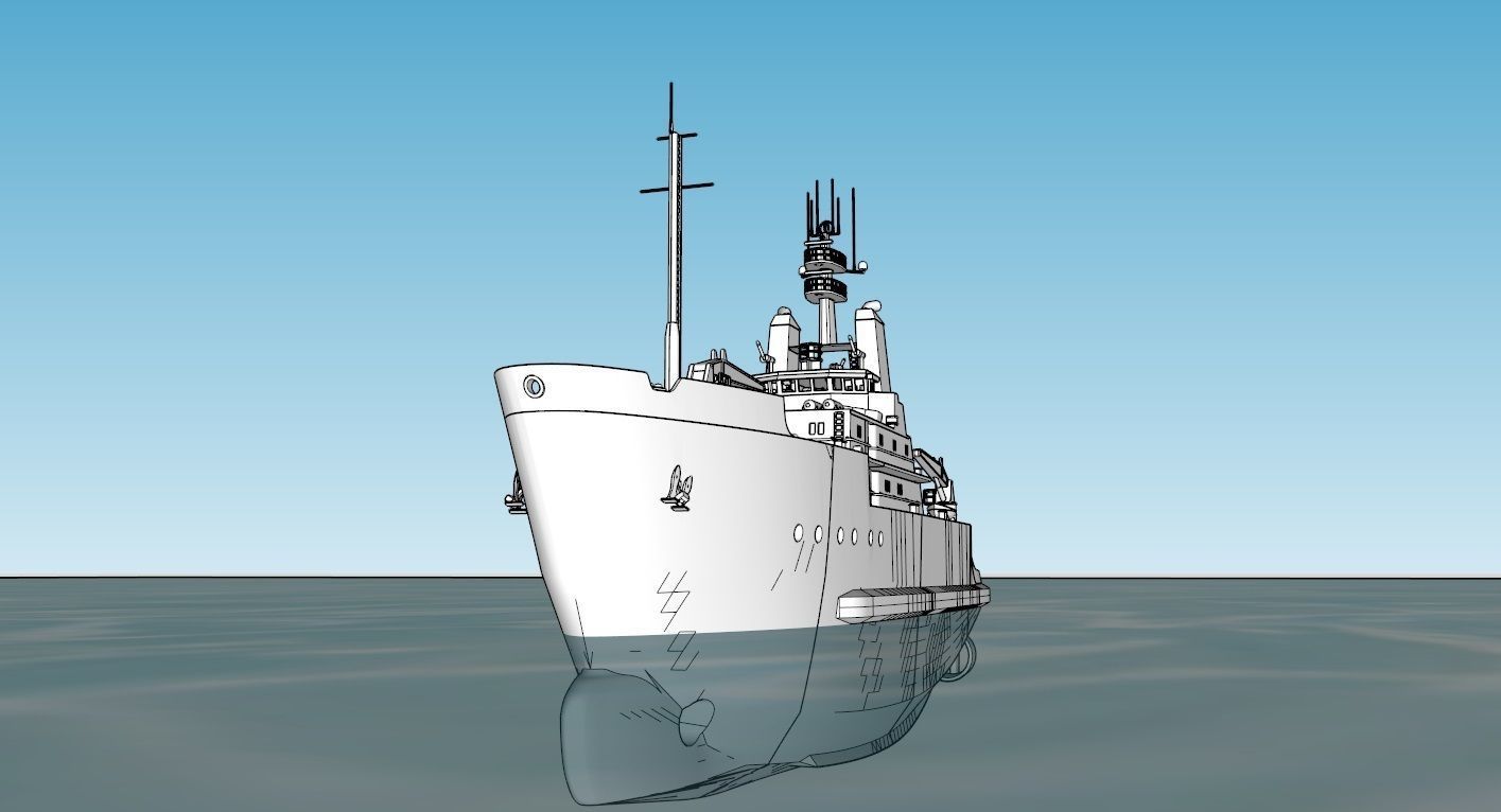 Remote Controlled Smit London Ocean Tug 3D print model 3D print model_8
