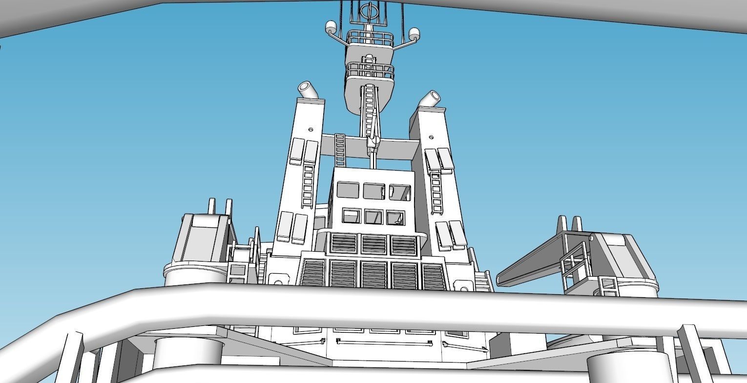 Remote Controlled Smit London Ocean Tug 3D print model 3D print model_5