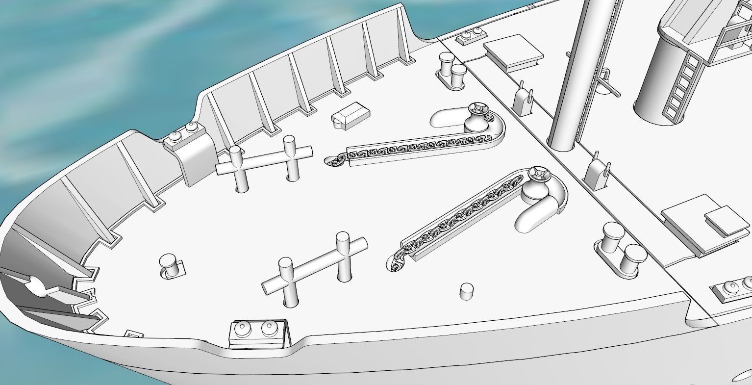 Remote Controlled Smit London Ocean Tug 3D print model 3D print model_10