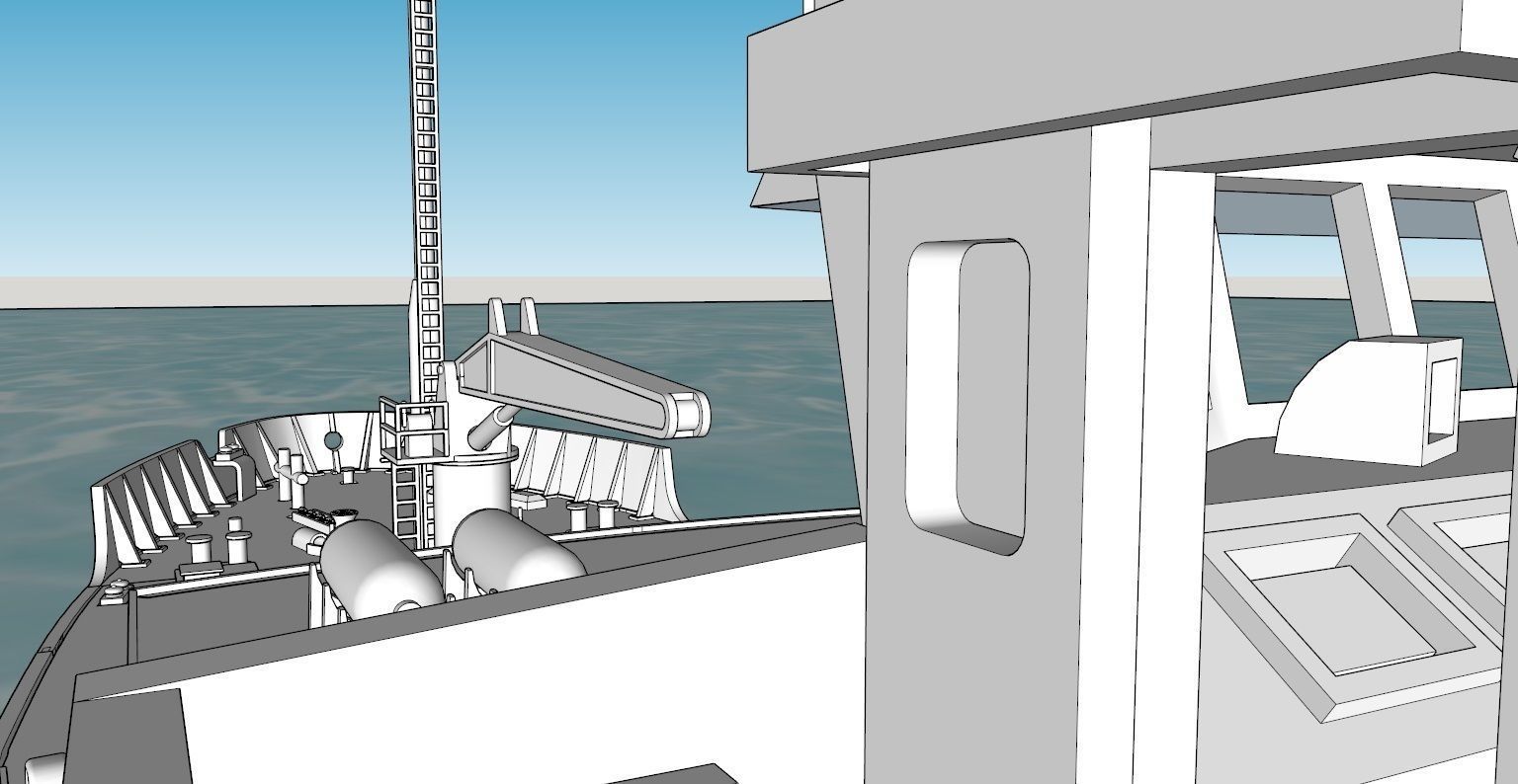 Remote Controlled Smit London Ocean Tug 3D print model 3D print model_6