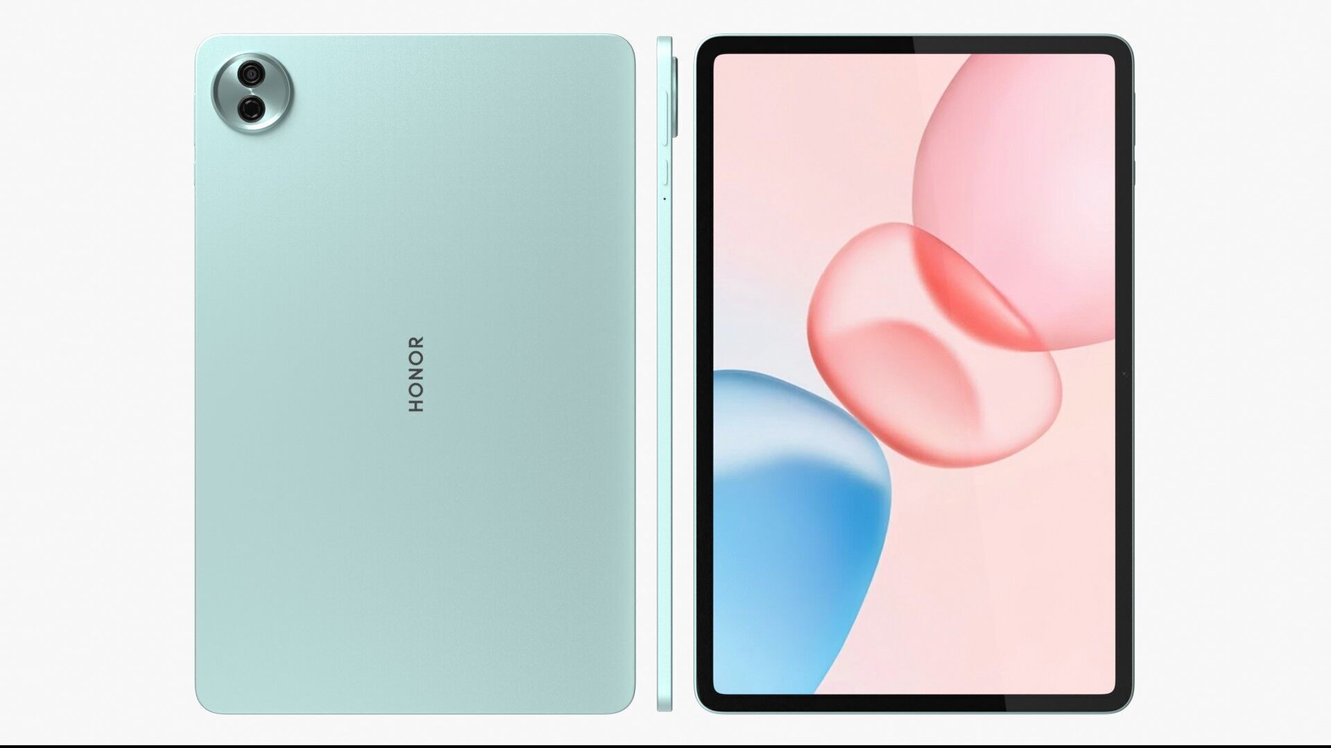 HONOR Pad 10 Cyan 3D model_2