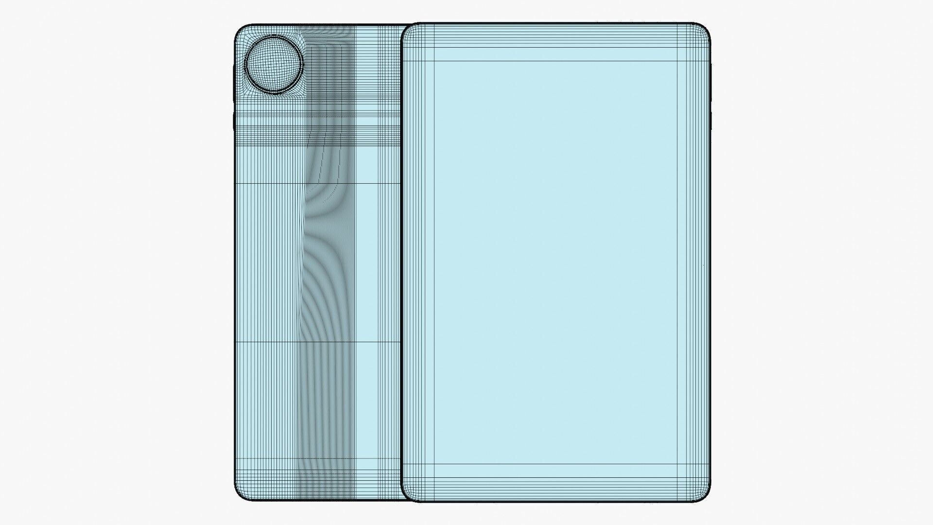 HONOR Pad 10 Cyan 3D model_12