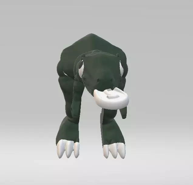 fictional beast model 3D print model