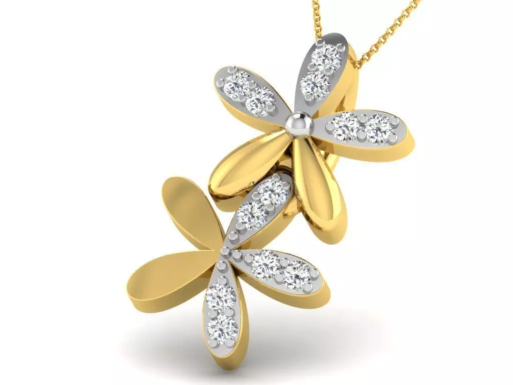 Jewelry 3D Models with render and 3dm stl - DP-5120 3D print model_0