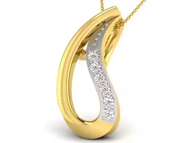 Jewelry 3D Models with render and 3dm  stl - DP-5121