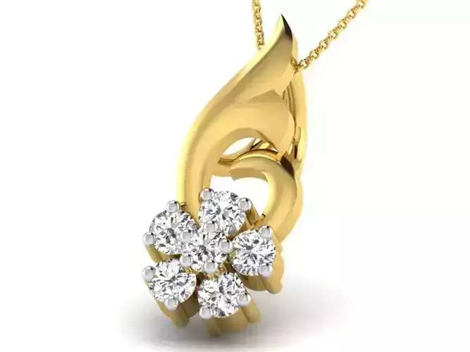 Jewelry 3D Models with render and 3dm  stl - DP-5124