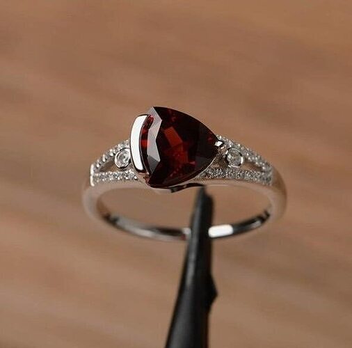 women ring 3D print model