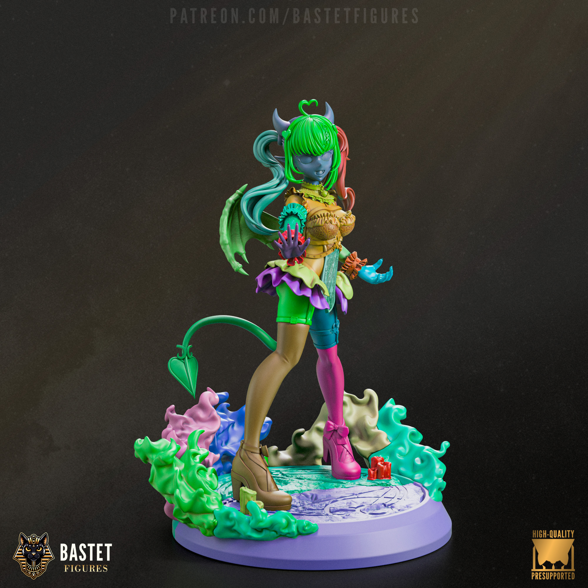 Ironmouse I Vtuber 3D print model_5