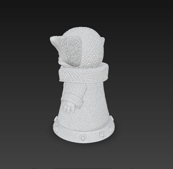 Grogu Knit Figure The Cutest Form of the Force 3D model_20