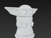 Grogu Knit Figure The Cutest Form of the Force 3D model | CGTrader