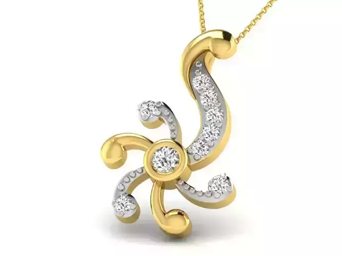 Jewelry 3D Models with render and 3dm  stl - DP-5172