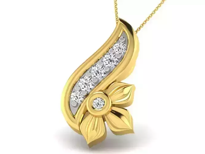 Jewelry 3D Models with render and 3dm  stl - DP-5174