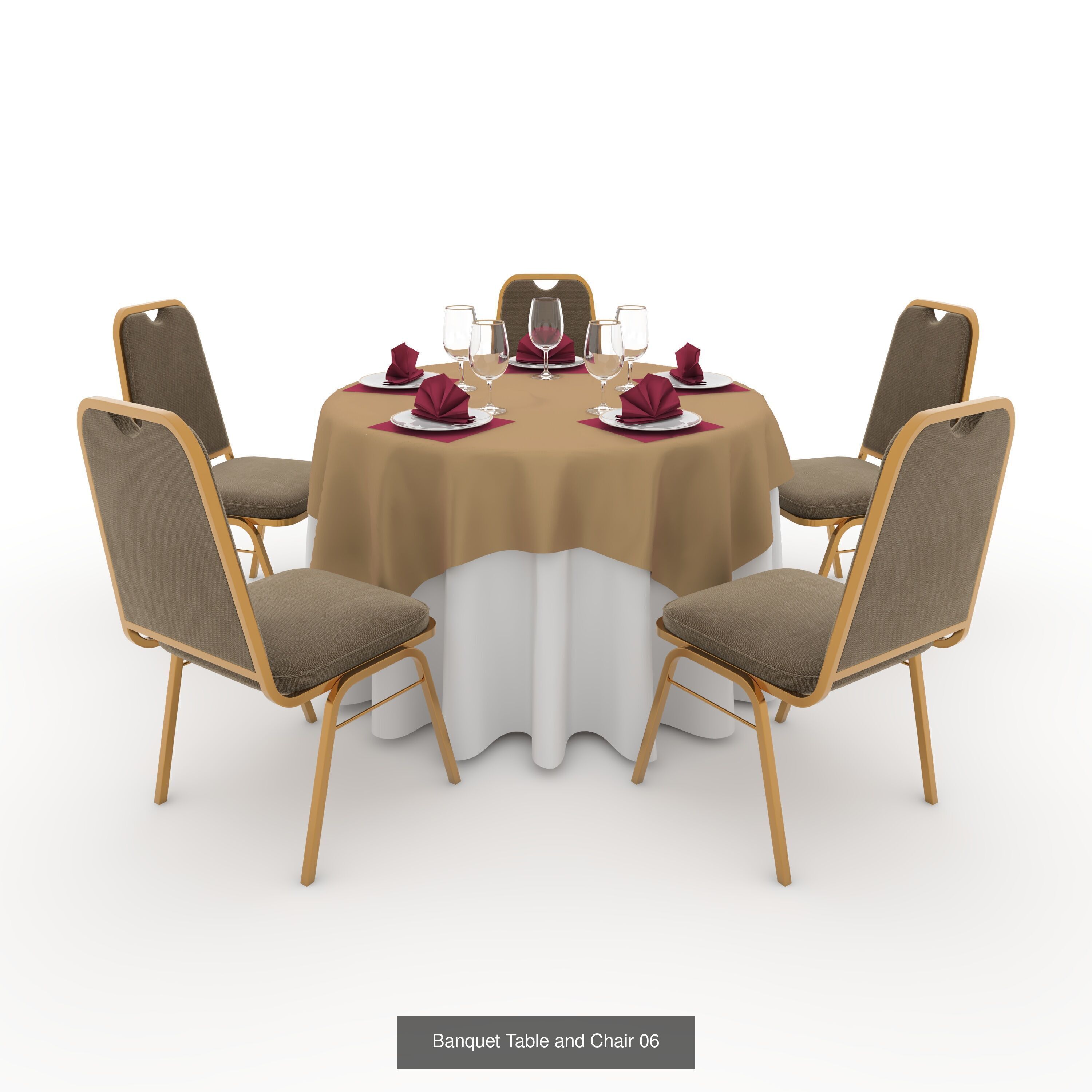 Collection Banquet Table and Chair 02 _3