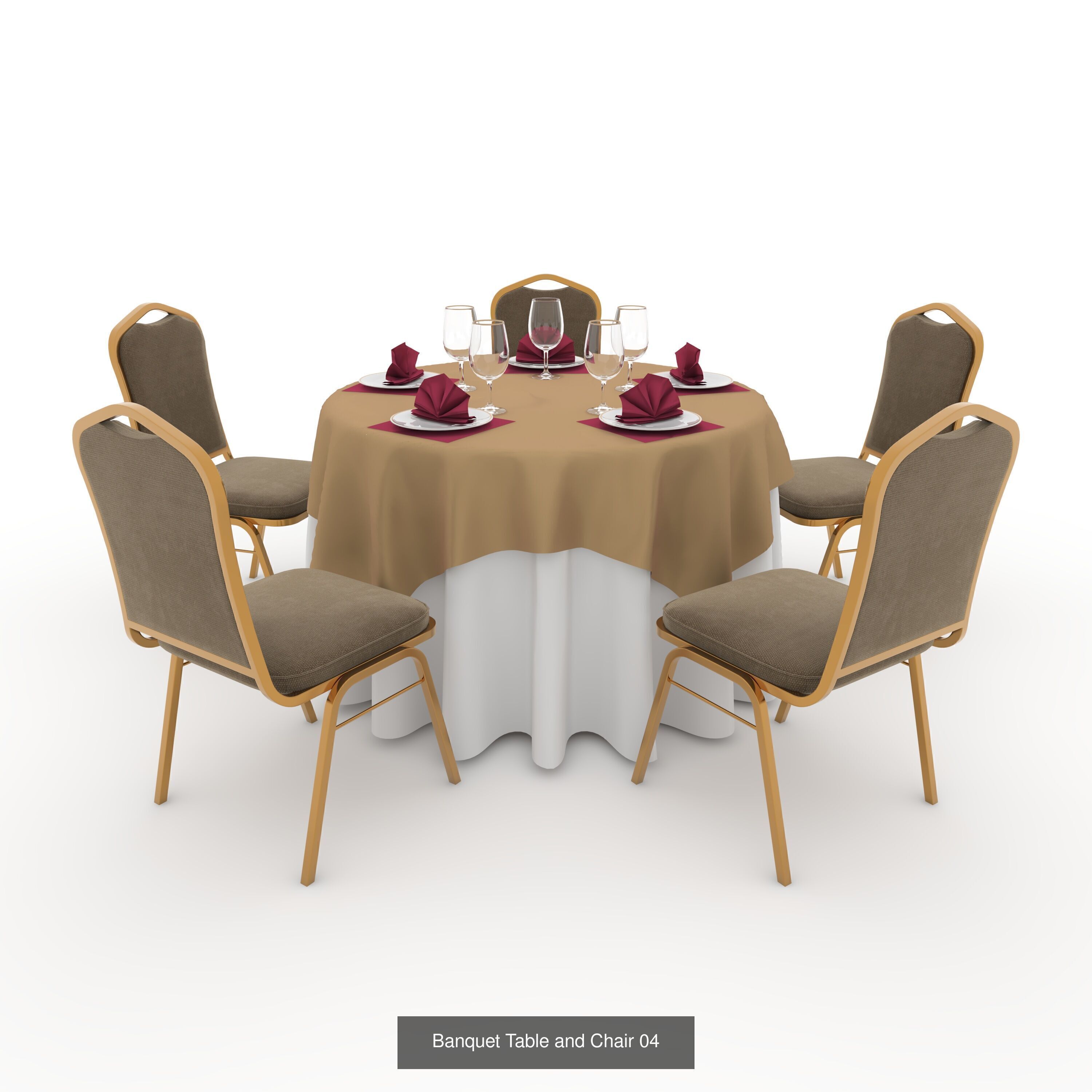 Collection Banquet Table and Chair 02 _1