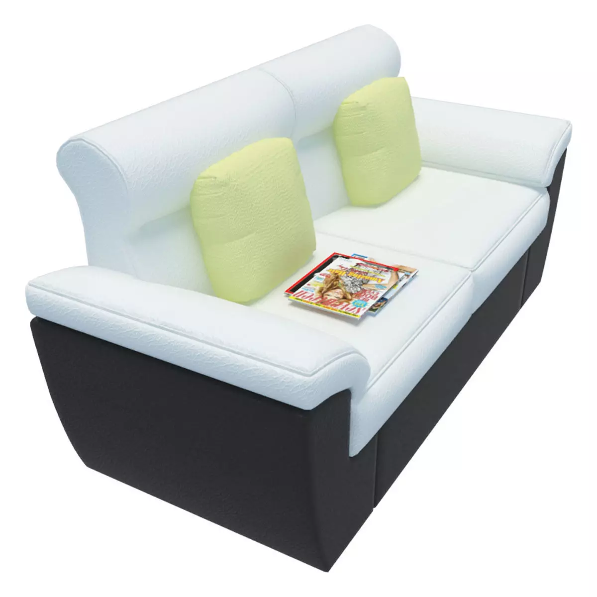 Sofa 2 seated 3D model