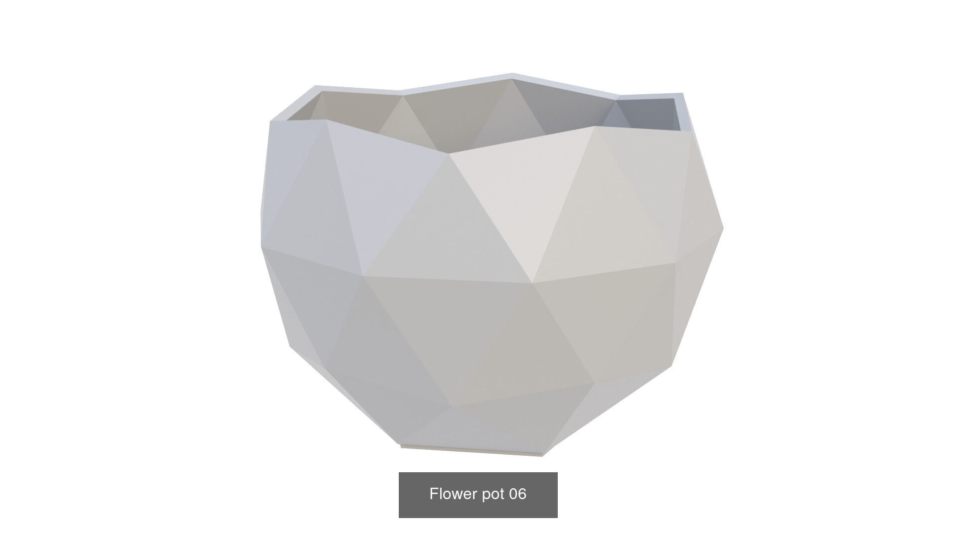 Flower Pot vol 01 3D Model Collection_24