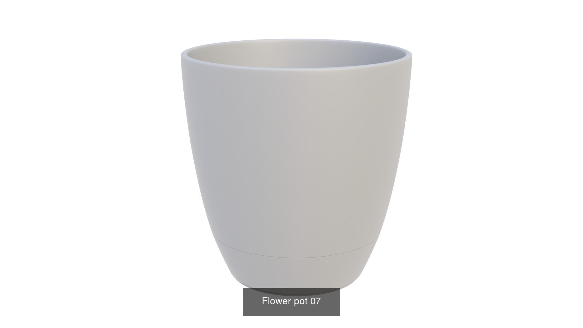 Flower Pot vol 01 3D Model Collection_25