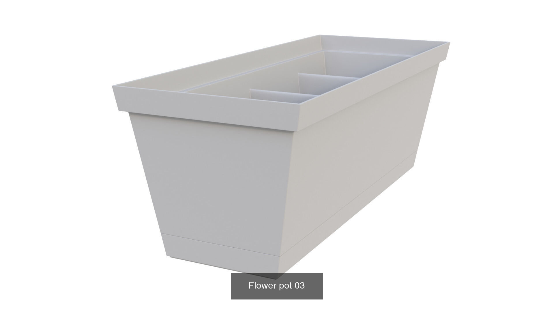 Flower Pot vol 01 3D Model Collection_21