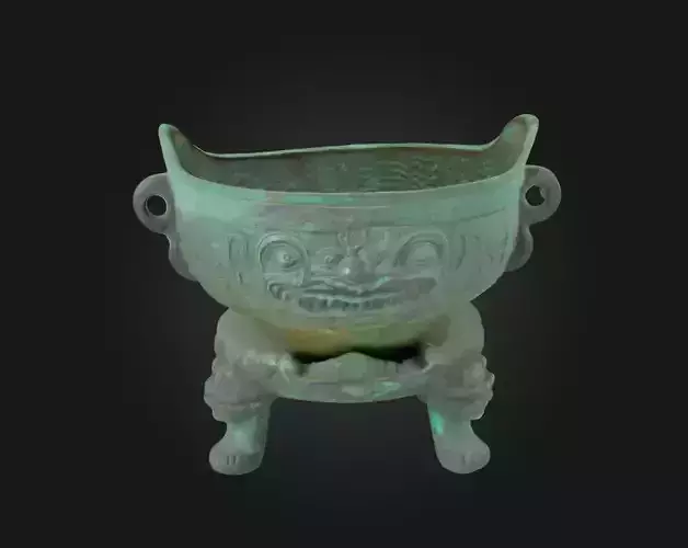 Lion-Head Censer  Regal Ritual in Sculpted Smoke