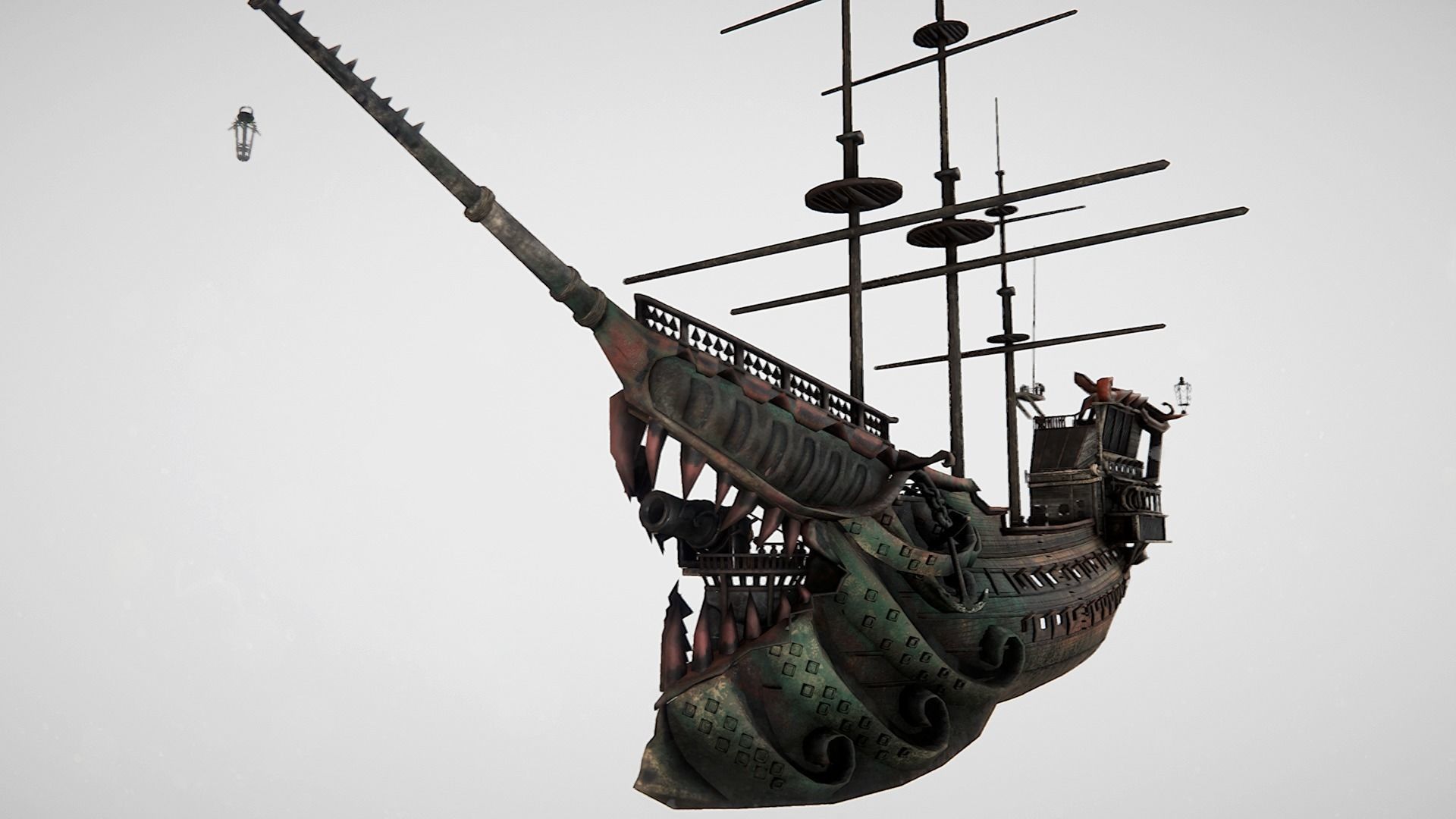 The Deadpool - Sailboat 3D model_13
