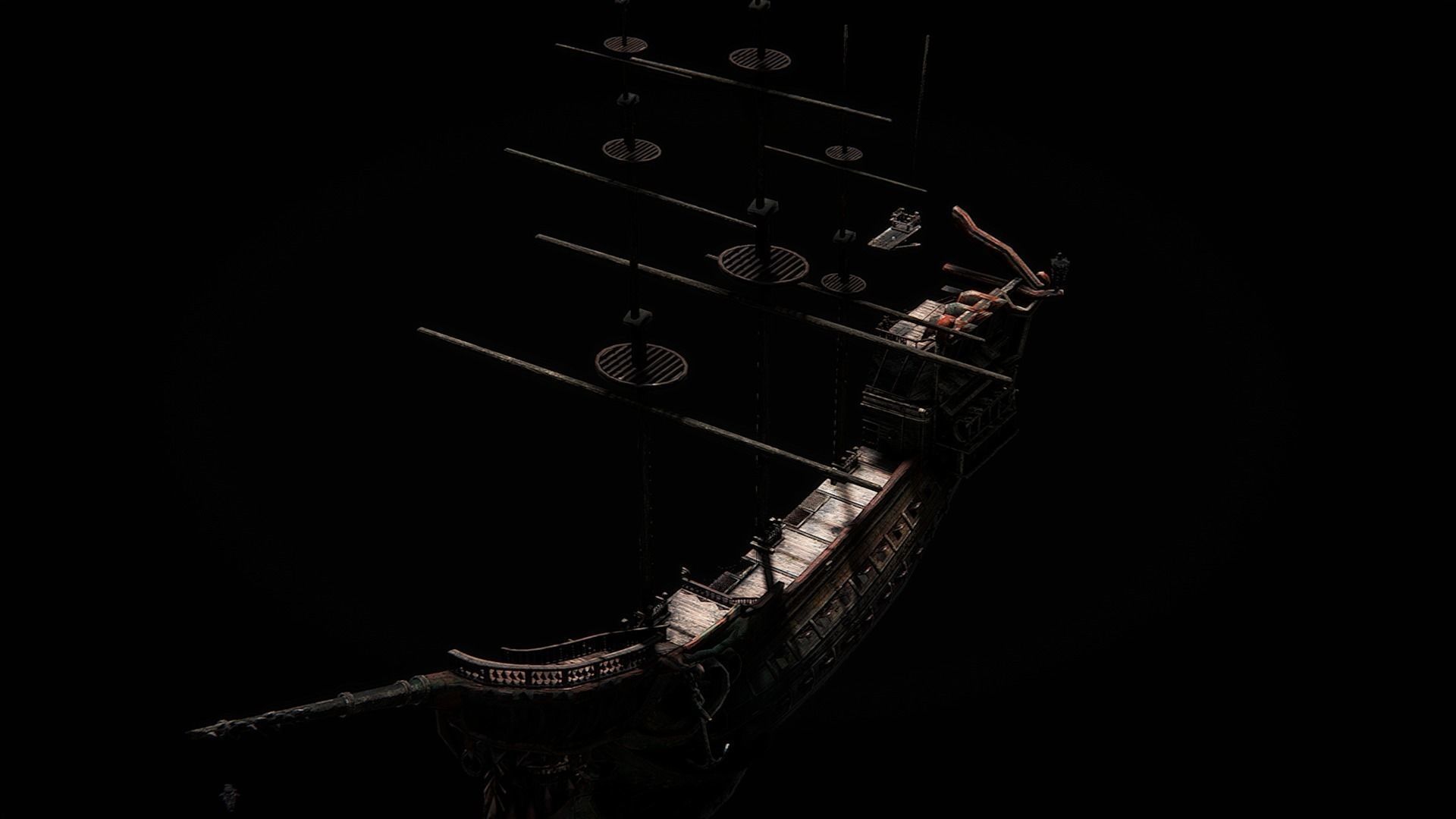 The Deadpool - Sailboat 3D model_15