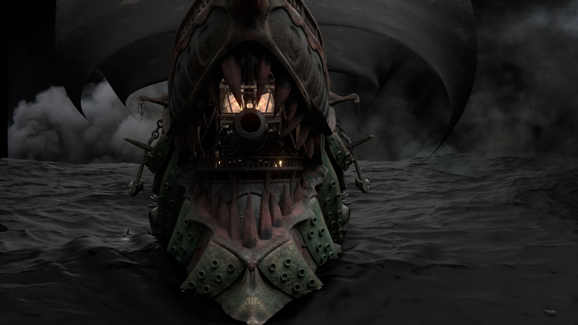 The Deadpool - Sailboat 3D model_9