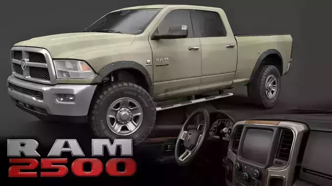 Dodge RAM 2500 Laramie - Complete Model