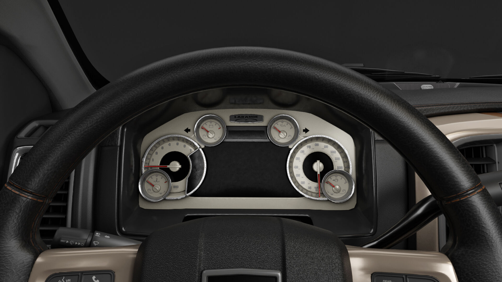 Dodge RAM 2500 Laramie - Complete Model 3D model_18