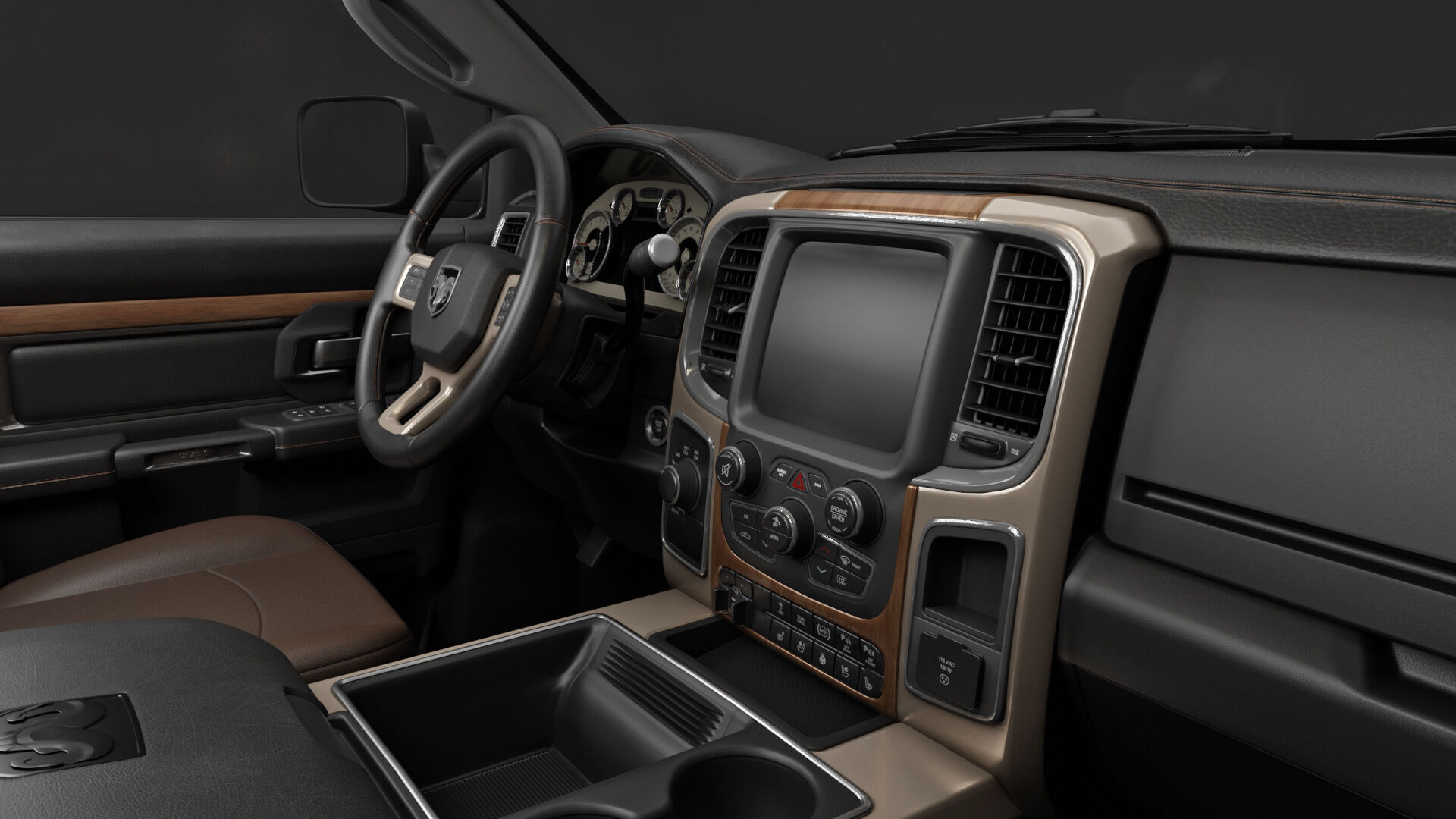 Dodge RAM 2500 Laramie - Complete Model 3D model_2