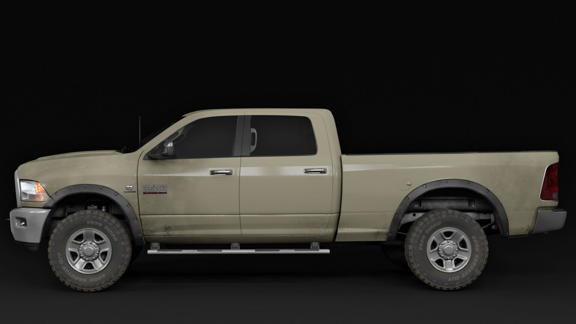 Dodge RAM 2500 Laramie - Complete Model 3D model_5