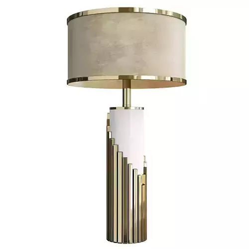 Castro Streamline Table Lamp With Shade