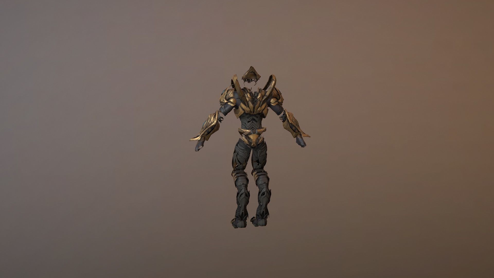 Zealot and Protoss Platform 3D model_39