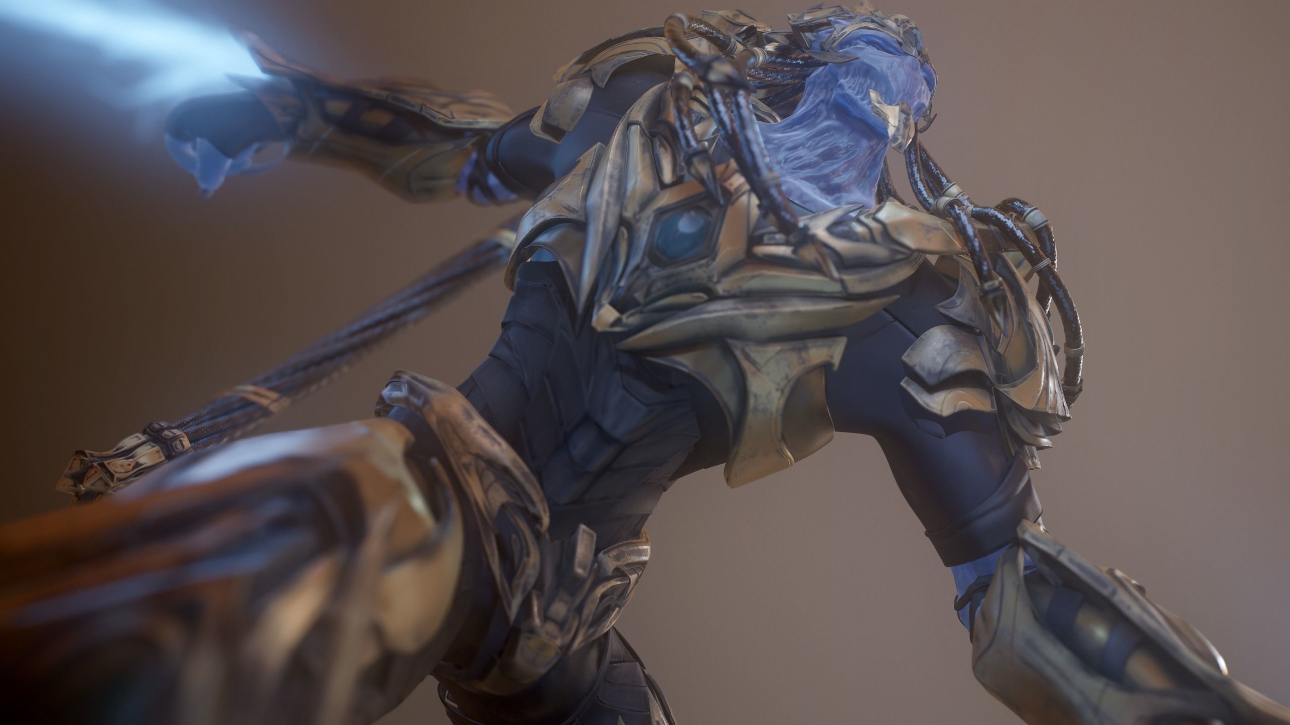 Zealot and Protoss Platform 3D model_13