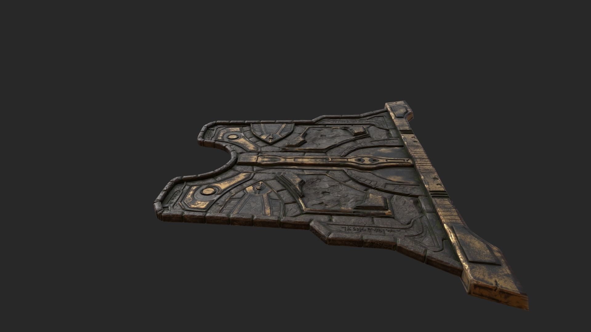 Zealot and Protoss Platform 3D model_29