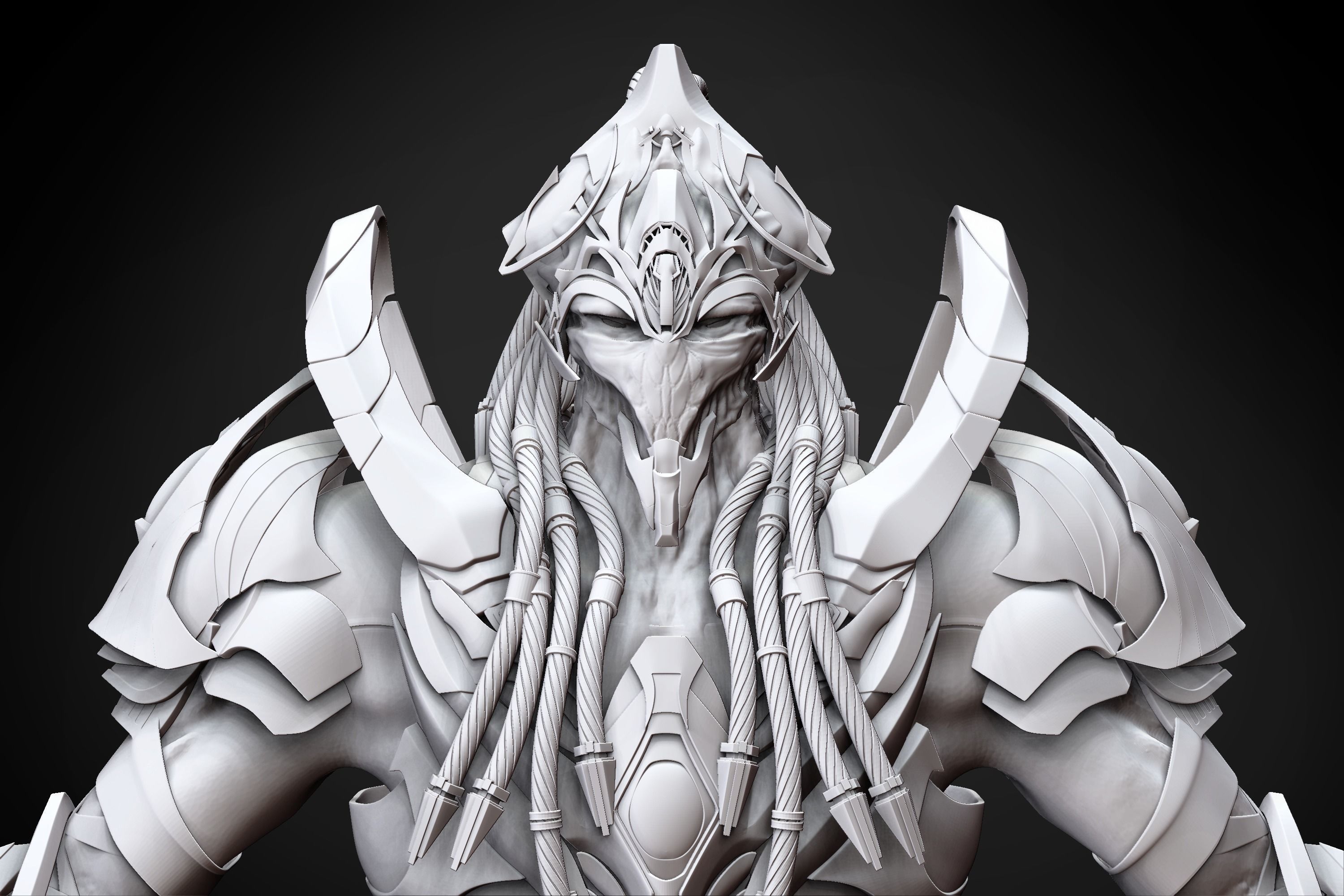 Zealot and Protoss Platform 3D model_15