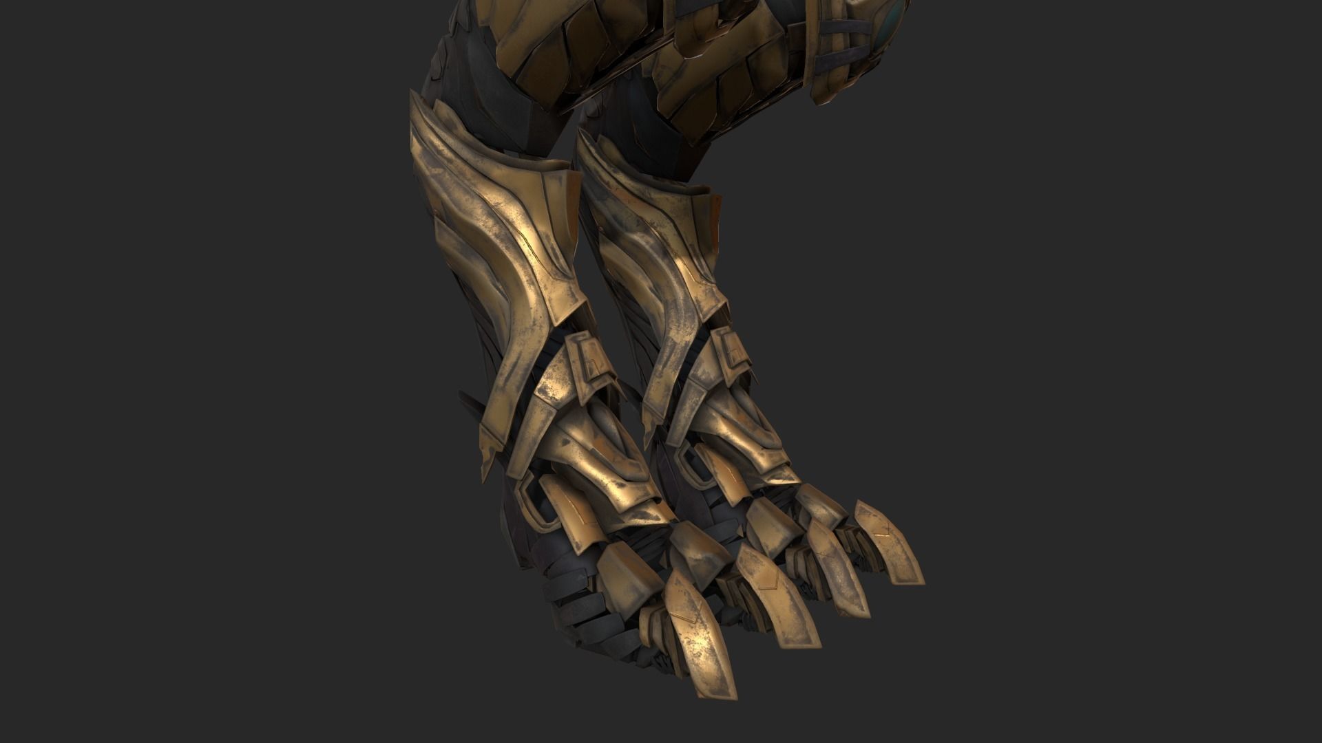 Zealot and Protoss Platform 3D model_44