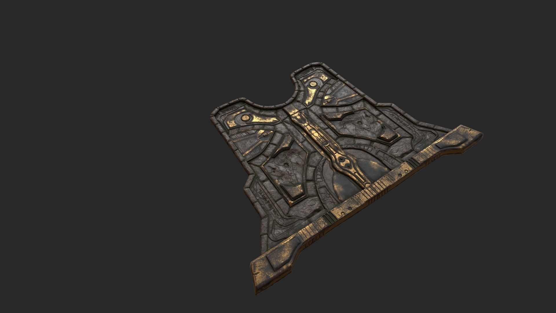 Zealot and Protoss Platform 3D model_27