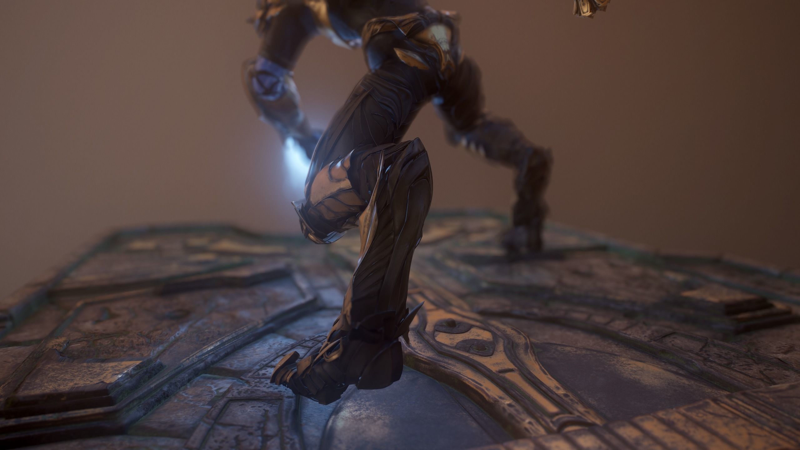 Zealot and Protoss Platform 3D model_5