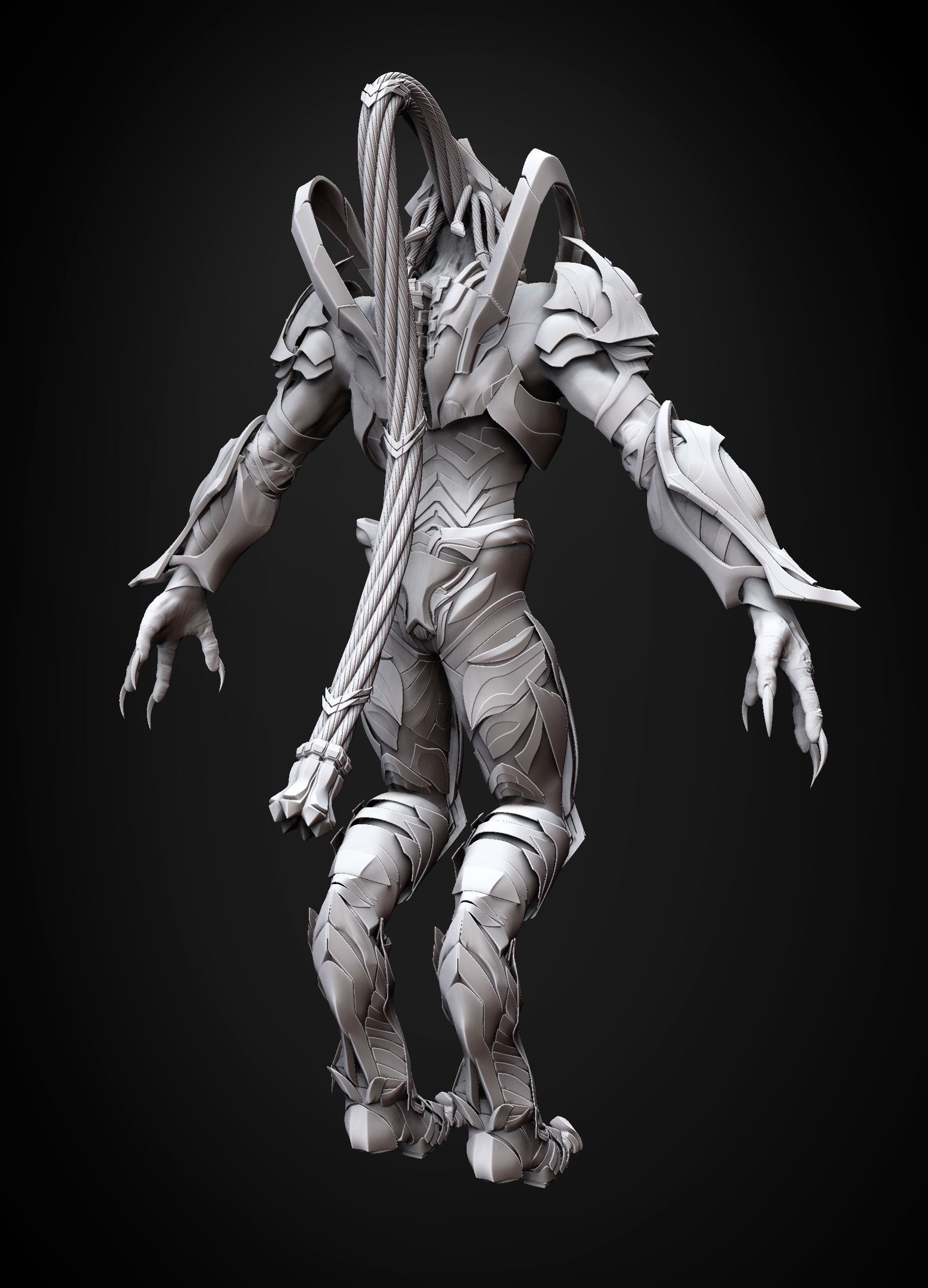 Zealot and Protoss Platform 3D model_18