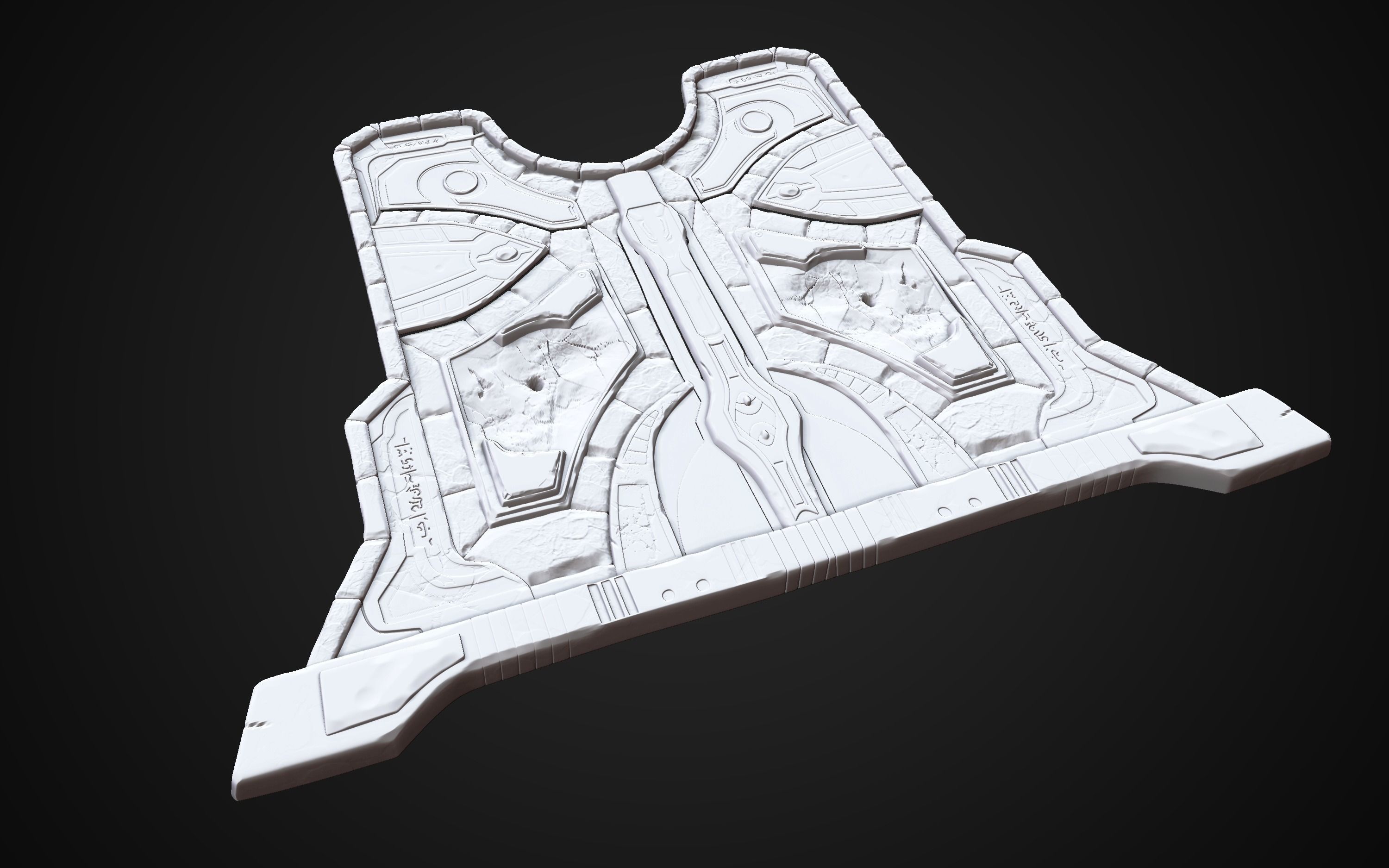 Zealot and Protoss Platform 3D model_20